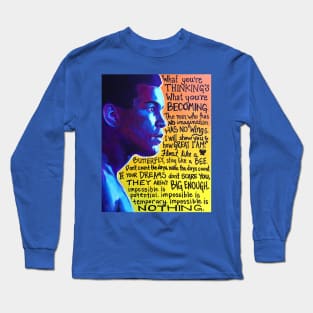 Muhammad Ali Wisdom Long Sleeve T-Shirt